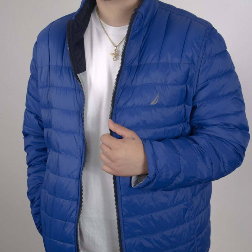 Nautica Reversible Lightweight Puffer Jacket